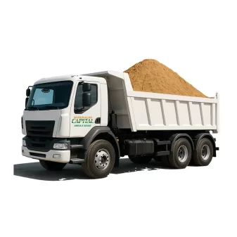 caminhão de areia